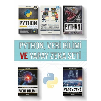 Python, Veri Bilimi Ve Yapay Zekâ Seti - Volkan Taşcı - Mustafa Murat Coşkun - Mustafa Başer