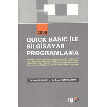 Quıck Basic Ile Bilgisayar Programlama 2009