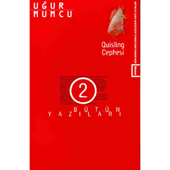 Quisling Cephesi Bütün Yazıları 2 1 Ocak - 31 Temmuz 1974 Yazıları Uğur Mumcu