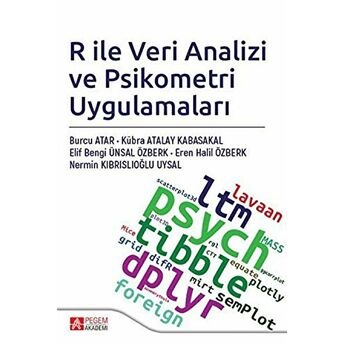 R Ile Veri Analizi Ve Psikometri Uygulamaları Burcu Atar