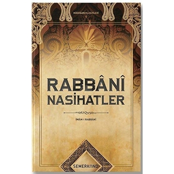 Rabbani Nasihatlar Imam-I Rabbani