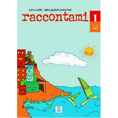 Raccontami 1 Schede Insegnante (Çocuklar Için Italyanca) 4-7 Yaş Kelime Kartları Elisa Giuliani Pancheri