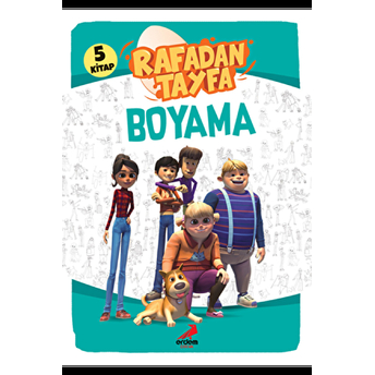 Rafadan Tayfa Boyama Seti (5 Kitap Takım) -