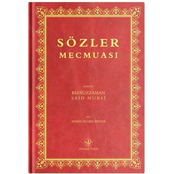 Rahle Boy Sözler Mecmuası (Mukayeseli) Ciltli Bediüzzaman Said Nursi