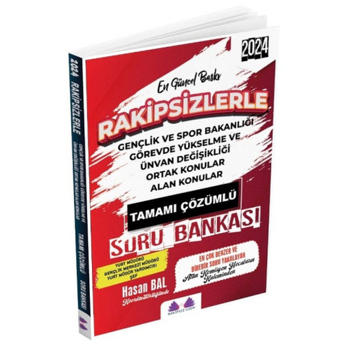 Rakipsiz Uzem 2024 Gys Gençlik Ve Spor Bakanlığı Ortak Konular Soru Bankası Çözümlü Hasan Bal