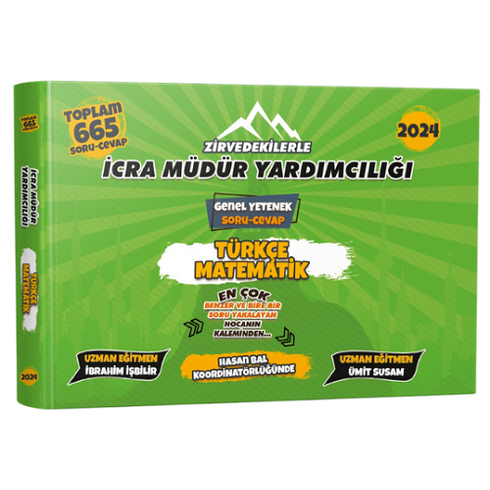 Rakipsiz Uzem 2024 Icra Müdür Yardımcılığı Türkçe-Matematik Rakipsizlerle Soru Cevap Ibrahim Işbilir