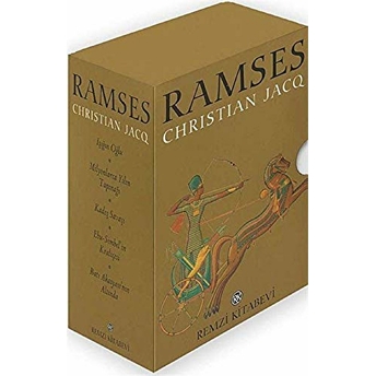 Ramses (5 Kitap Takım) Işığın Oğlu / Milyonlarca Yılın Tapınağı / Kadeş Savaşı / Ebu-Simbel'in Kraliçesi / Batı Akasyası'nın Altında Christian Jacq