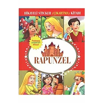 Rapunzel Hikayeli Sticker Çıkartma Kitabı Kolektif