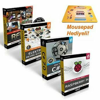 Raspberry Pi Proje Seti (4 Kitap Takım) Erdal Delebe