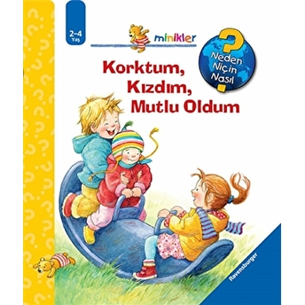 Ravensburger Minikler Korktum, Kızdım, Mutlu Oldum Doris Rübel