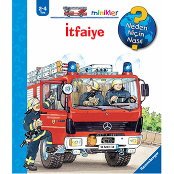 Ravensburger Minikler Serisi - Itfaiye (Ciltli) Wolfgang Metzger, Katja Reider