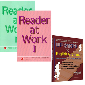 Reader At Work 1-2 Takım - Up Steps To English Grammar Komisyon