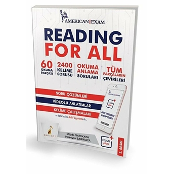 Reading For All Soru Çözümleri Video Anlatımlar Kelime Çalışmaları