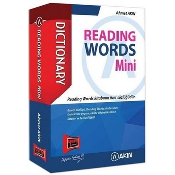 Reading Words Mini Cep Kitabı Ahmet Akın