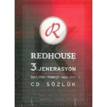 Redhose 3. Jenerasyon Ingilizce Türkçe Ingilizce Cd Sözlük Kolektif