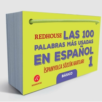 Redhouse Las 100 Palabras Mas Usadas En Espanol - Ispanyolca Sözcük Kartları 1 Kolektif