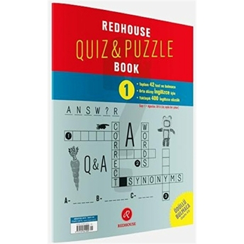 Redhouse Quiz & Puzzle Book Sayı: 1 Ağustos 2015 Kolektif