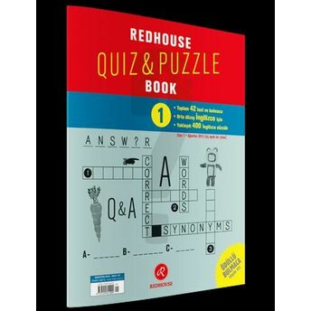 Redhouse Quiz-Puzzle Book Sayı: 1 Komisyon