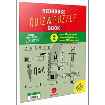 Redhouse Quiz & Puzzle Book Sayı: 2 Kasım 2015 Kolektif