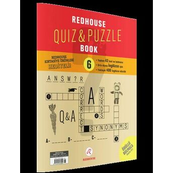 Redhouse Quiz-Puzzle Book Sayı: 6 Komisyon