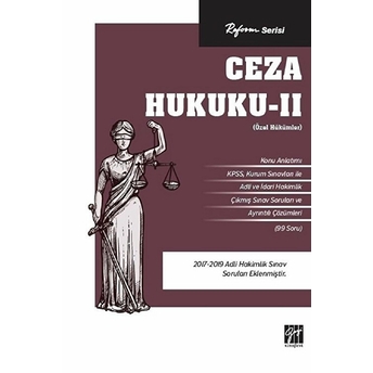 Reform Serisi Ceza Hukuku - 2 (Özel Hükümler) Kolektif