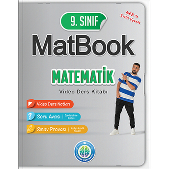 Rehber Matematik 9. Sınıf Matematik Matbook Video Ders Kitabı Komisyon