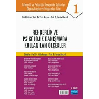 Rehberlik Ve Psikolojik Danışmada Kullanılan Ölçme Araçları Ve Programlar Dizisi (Takım 5 Kitap) Atlas Bogenç