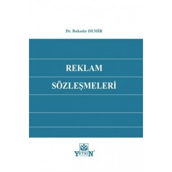 Reklam Sözleşmeleri Bahadır Demir