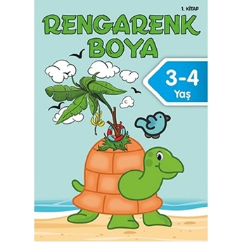 Rengarenk Boya 3-4 Yaş 1. Kitap Kolektif