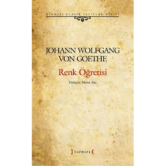 Renk Öğretisi Johann Wolfgang Goethe