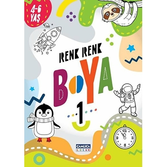 Renk Renk Boya 1 (4-6 Yaş)