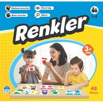 Renkler - Eğitici Yapboz (3 Yaş) Kolektif