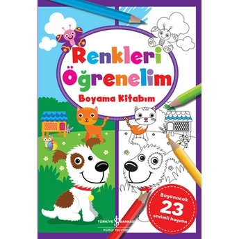 Renkleri Öğrenelim Boyama Kitabım Kolektif