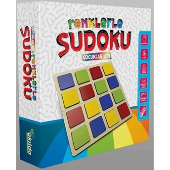 Renklerle Sudoku (Ahşap)