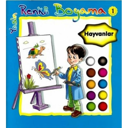 Renkli Boyama 1 - Hayvanlar Kolektif