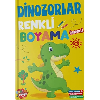 Renkli Boyama Dinozorlar