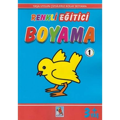 Renkli Eğitici Boyama - 1 3 Yaş