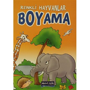 Renkli Hayvanlar Boyama Kolektif