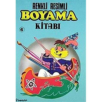 Renkli Resimli Boyama Kitabı 6 Kolektif