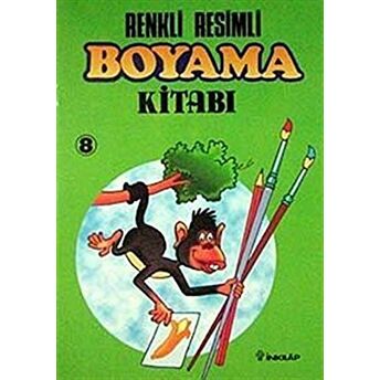 Renkli Resimli Boyama Kitabı 8 Kolektif