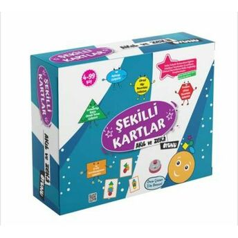 Renkli Şekilli Kartlar Akıl Ve Zeka Oyunu (4-99 Yaş)