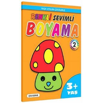 Renkli Sevimli Boyama -2 (3 Yaş) Murat Sevinç