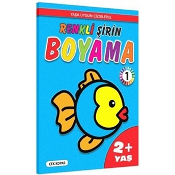 Renkli Şirin Boyama -1 (2 Yaş) Murat Sevinç