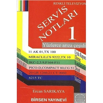 Renkli Televizyon Servis Notları 1 Ercan Sarıkaya