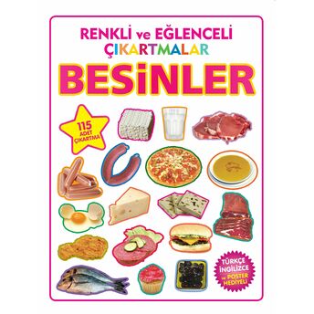 Renkli Ve Eğlenceli Çıkartmalar Besinler Kolektif