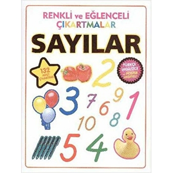 Renkli Ve Eğlenceli Çıkartmalar - Sayılar Kolektif