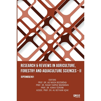 Research And Reviews In Agriculture Forestry And Aquaculture Sciences 2