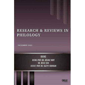 Research And Reviews In Philology - December 2021 - Kolektif