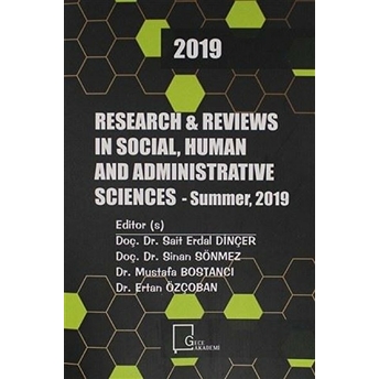 Research And Reviews In Social, Human And Administrative 2019 - Kolektif