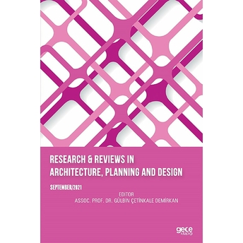 Research Reviews In Architecture, Planning And Design - Kolektif